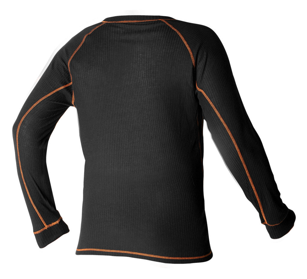 NEO TOOLS Thermo aláöltözet felső, hosszú ujjú, fekete, BASIC, S/M 81-661-S/M