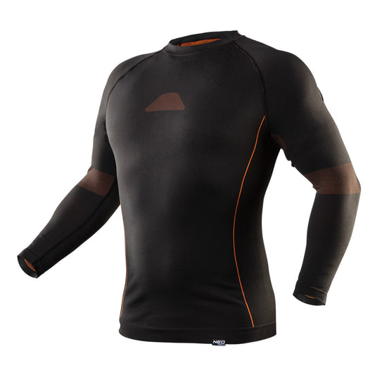 NEO TOOLS Thermo aláöltözet felső, hosszú ujjú CARBON, XXL/XXXL 81-663-XXL/XXXL