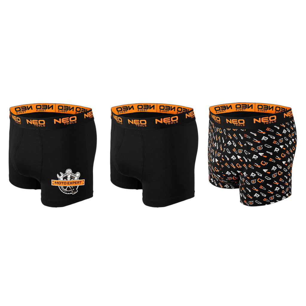 NEO TOOLS Boxeralsó, Basic, 3 darabos, M  81-679-M