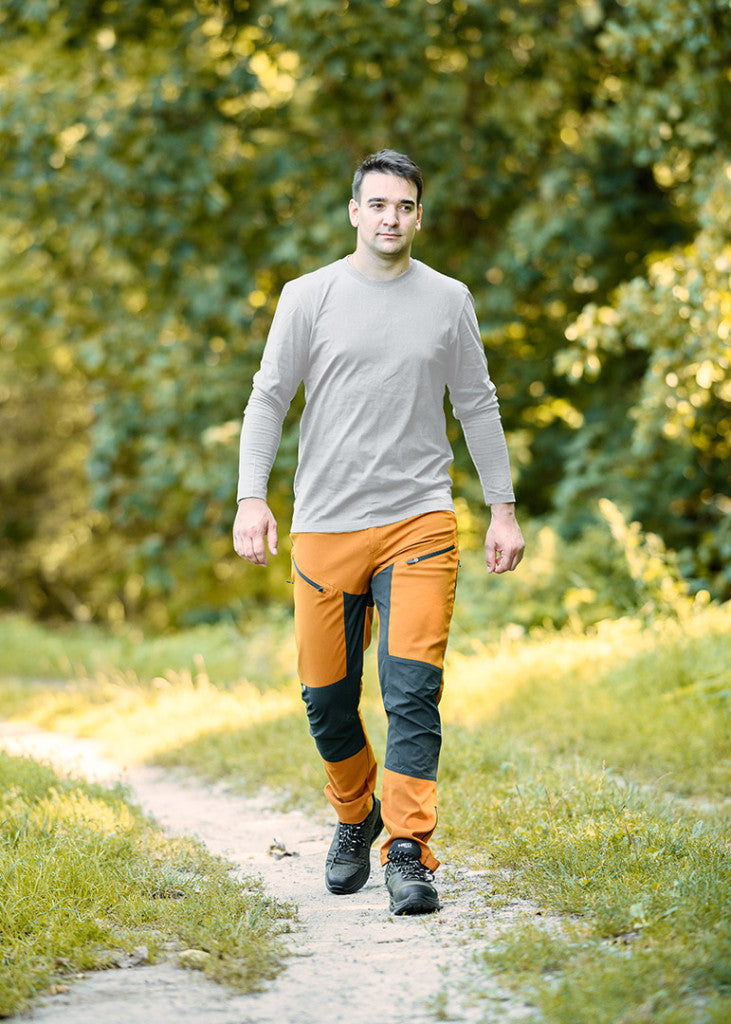 NEO TOOLS Munkavédelmi póló, hosszú ujjú, szürke, 90% pamut, XL 81-690-XL