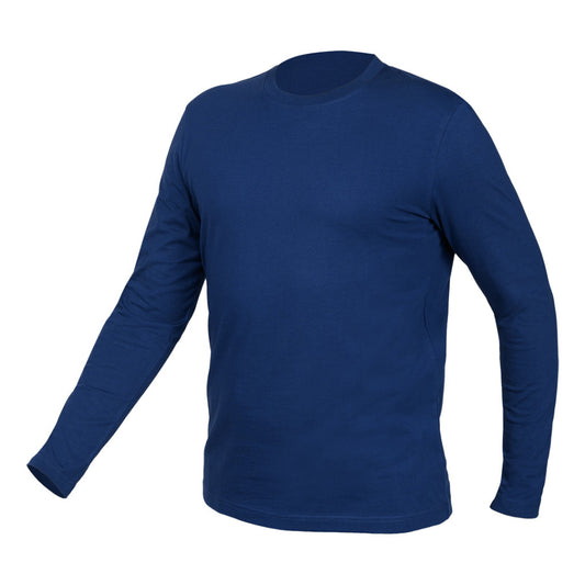 NEO TOOLS Munkavédelmi póló, hosszú ujjú, tengerészkék, 100% pamut, XL 81-692-XL