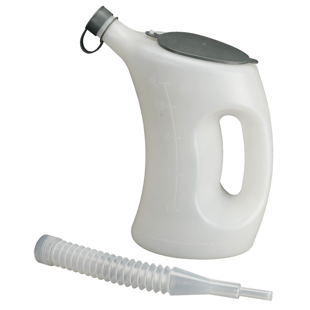PRESSOL Fedeles mérőkancsó-FLA-PE, 3L, átlátszó 07 623