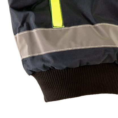 NEO TOOLS Láthatósági Munkavédelmi kabát, extrán szigetelt, sárga, XL 81-710-XL