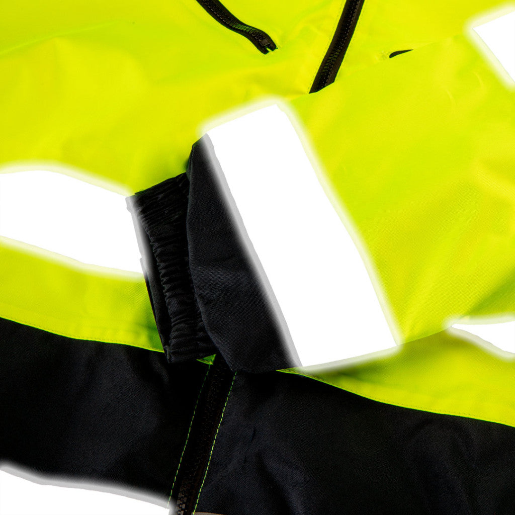 NEO TOOLS Láthatósági Munkavédelmi kabát, extrán szigetelt, sárga, XXXL 81-710-XXXL