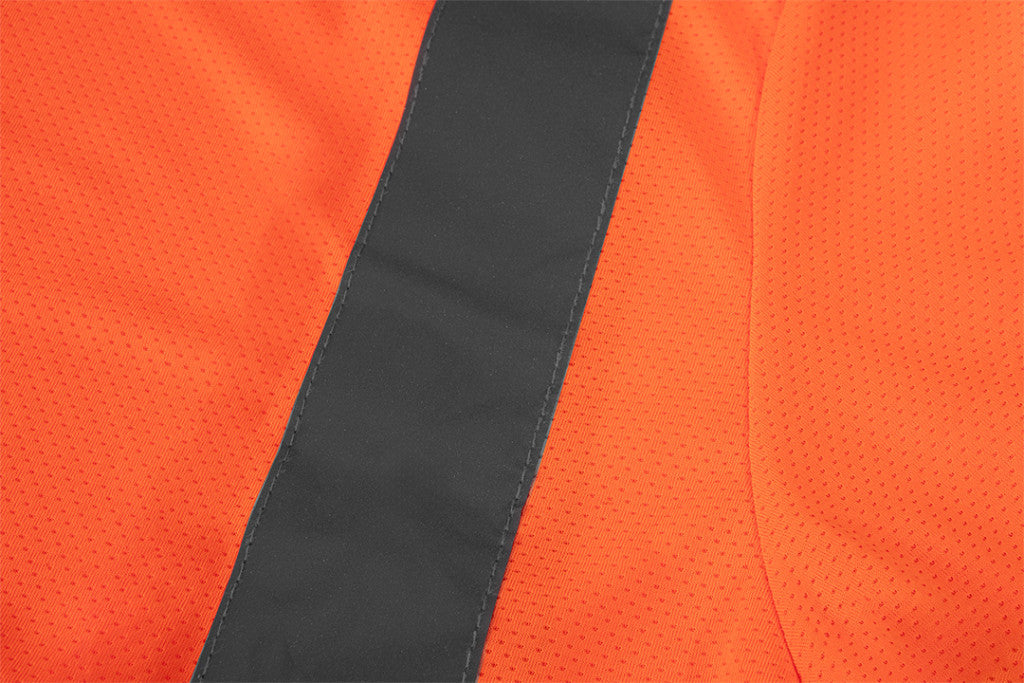 NEO TOOLS Láthatósági Munkavédelmi póló, narancssárga, sötét alsó résszel, XXL 81-731-XXL