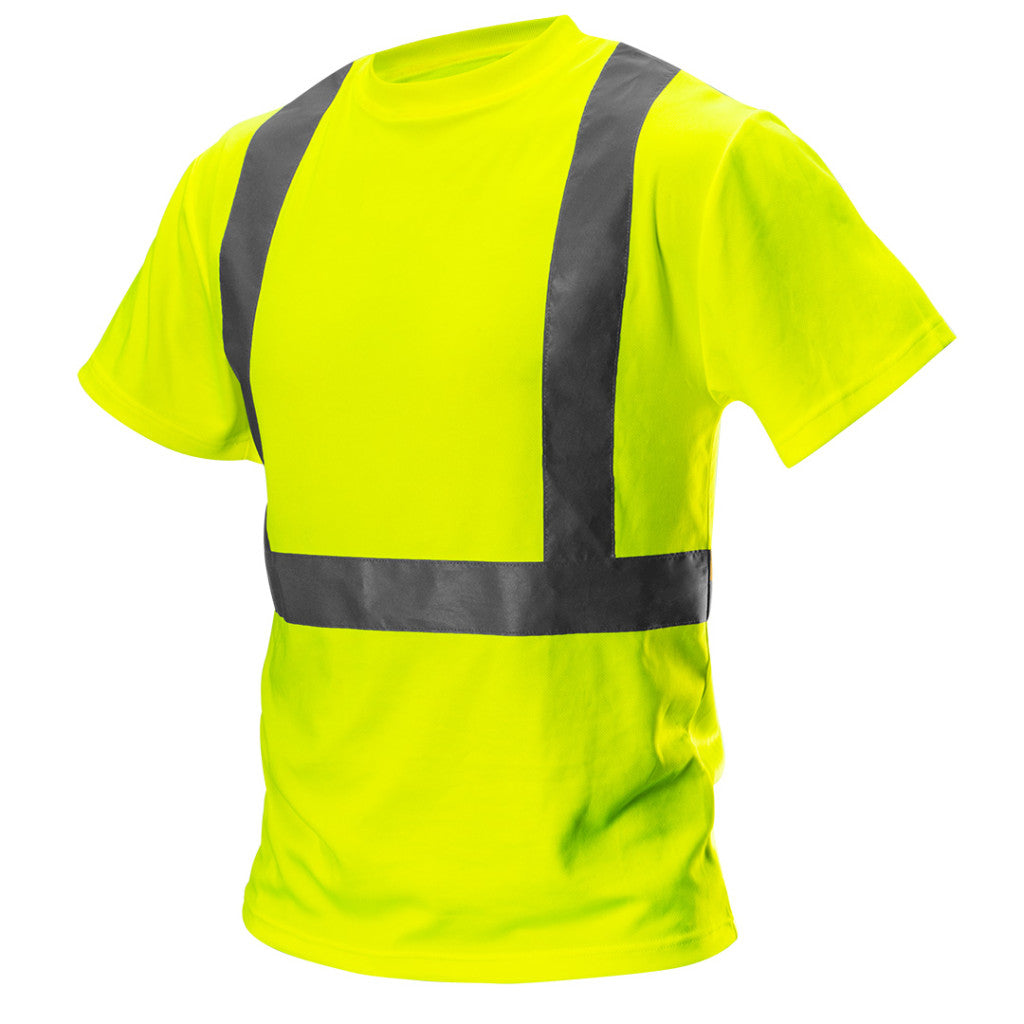 NEO TOOLS Láthatósági Munkavédelmi póló, sárga, L 81-732-L