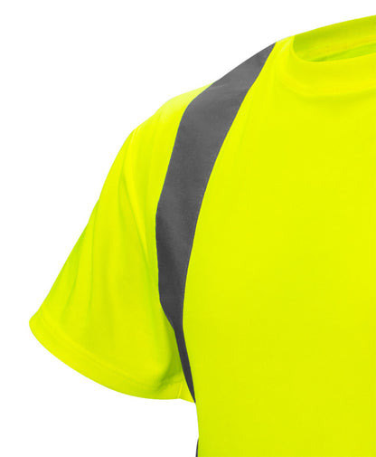 NEO TOOLS Láthatósági Munkavédelmi póló, sárga, XL 81-732-XL