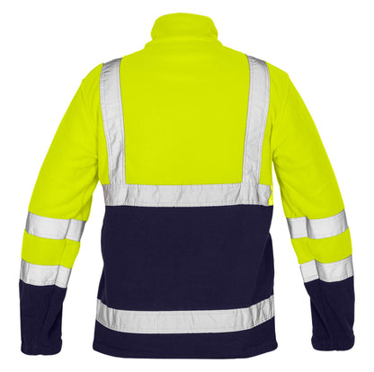 NEO TOOLS Láthatósági Polár Munkavédelmi kabát, sárga, M 81-740-M
