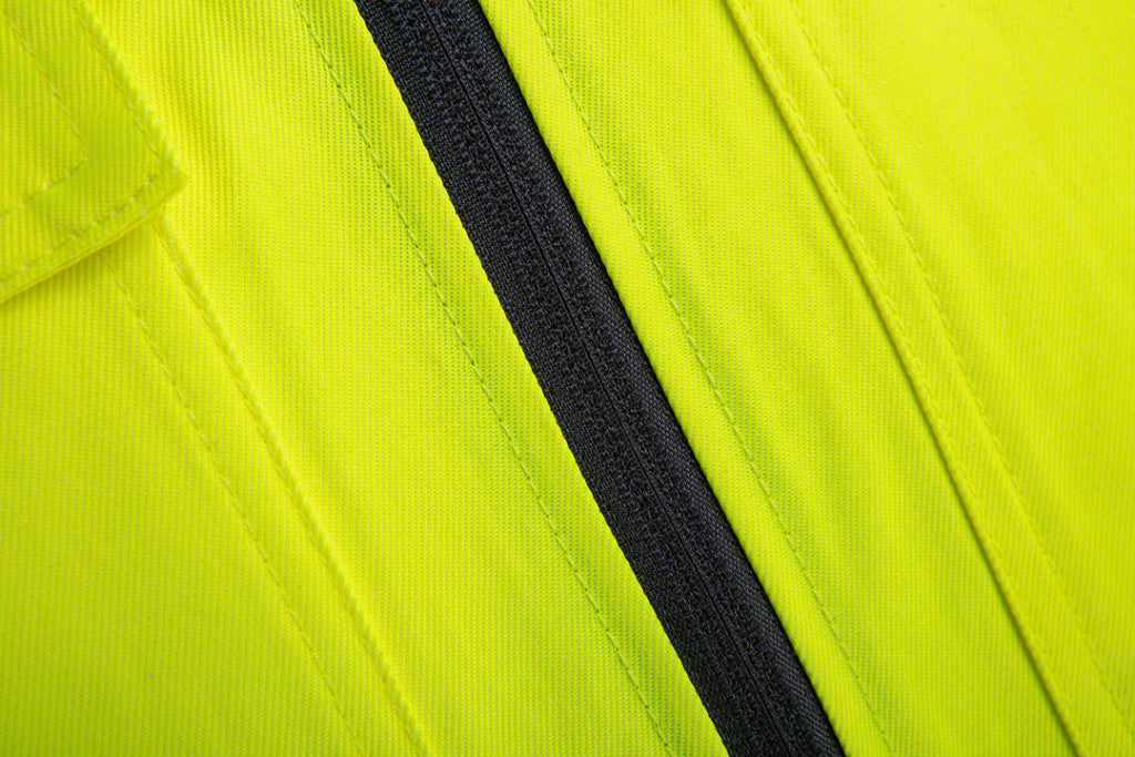 NEO TOOLS Láthatósági Munkavédelmi kabát, VISIBILITY, citromsárga, 60% pamut, 40% polyester, 260 gsm, L 81-742-L