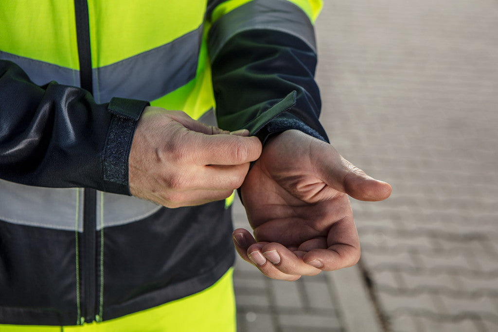 NEO TOOLS Láthatósági Munkavédelmi kabát, VISIBILITY, citromsárga, 60% pamut, 40% polyester, 260 gsm, XXL 81-742-XXL