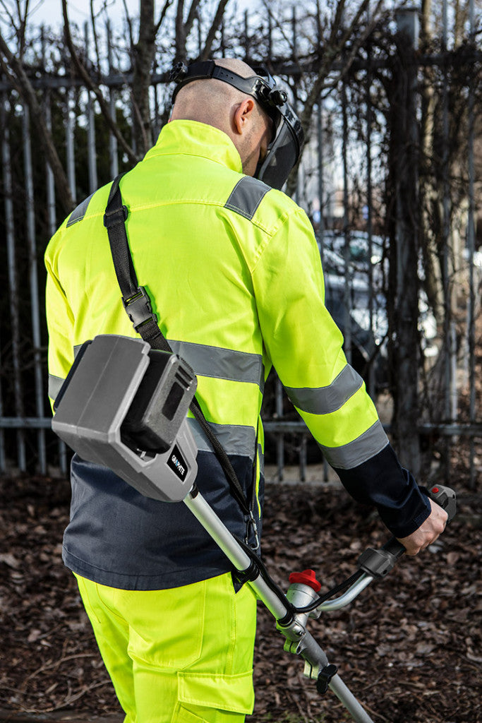 NEO TOOLS Láthatósági Munkavédelmi kabát, VISIBILITY, citromsárga, 60% pamut, 40% polyester, 260 gsm, XXXL 81-742-XXXL