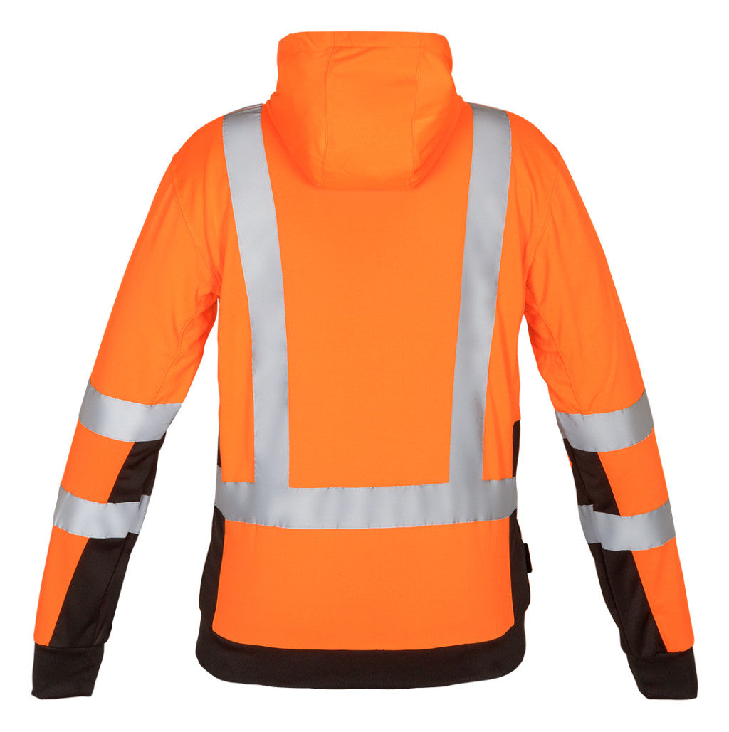 NEO TOOLS Láthatósági Munkavédelmi kabát, narancssárga, kapucnival, M 81-746-M