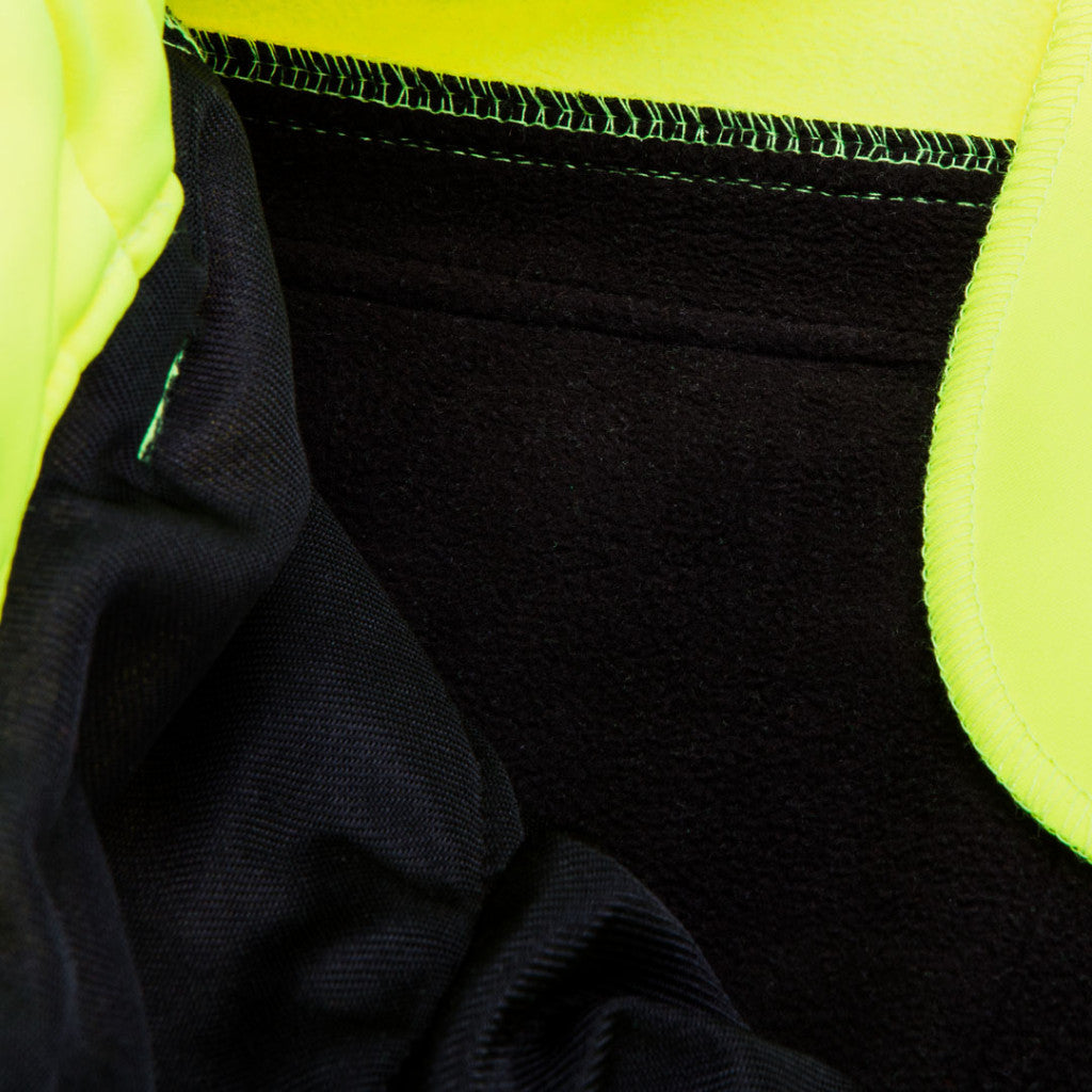 NEO TOOLS Láthatósági Softshell Munkásnadrág, citromsárga, XXL 81-750-XXL