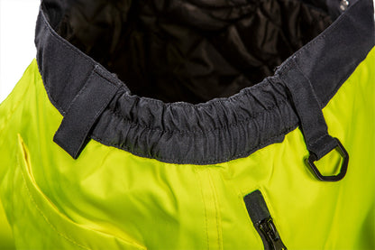 NEO TOOLS Láthatósági Softshell Munkásnadrág, citromsárga, XL 81-760-XL