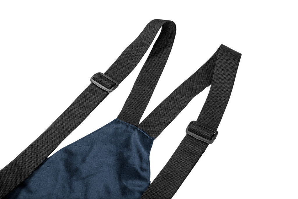 NEO TOOLS KANTÁROS MUNKANADRÁG, LÉLEGZŐ, 240GSM, POLYESTER+PAMUT, TENGERÉSZKÉK, FÉNYVISSZAVERŐ CSÍKOKKAL, S 81-779-S