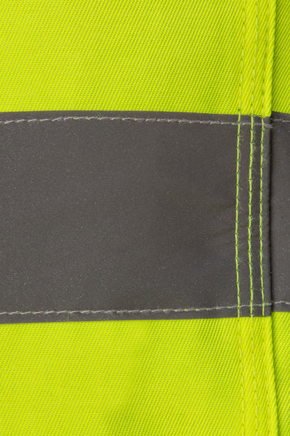 NEO TOOLS Láthatósági Munkásnadrág, VISIBILITY, 60% pamut, 40% polyester, 260 gsm, citromsárga, XXXL 81-792-XXXL