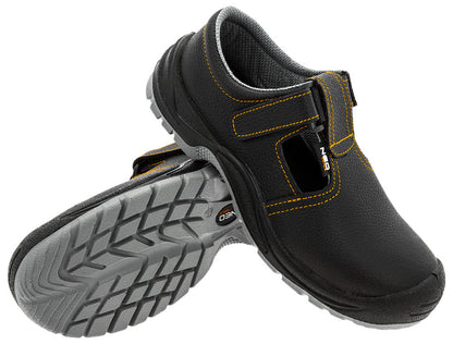NEO TOOLS Munkavédelmi szandál, bőr, S1 SRC, 42 82-070-42
