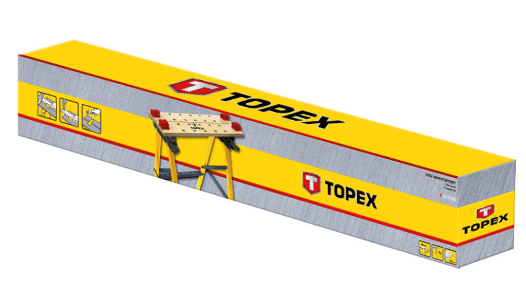 TOPEX MUNKAPAD 60x24x80cm, 100kg 07A420