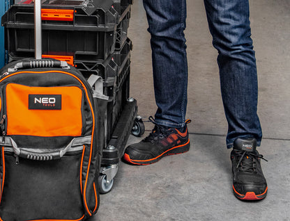 NEO TOOLS Munkavédelmi cipő S1, acélbetéttel, 40 82-091