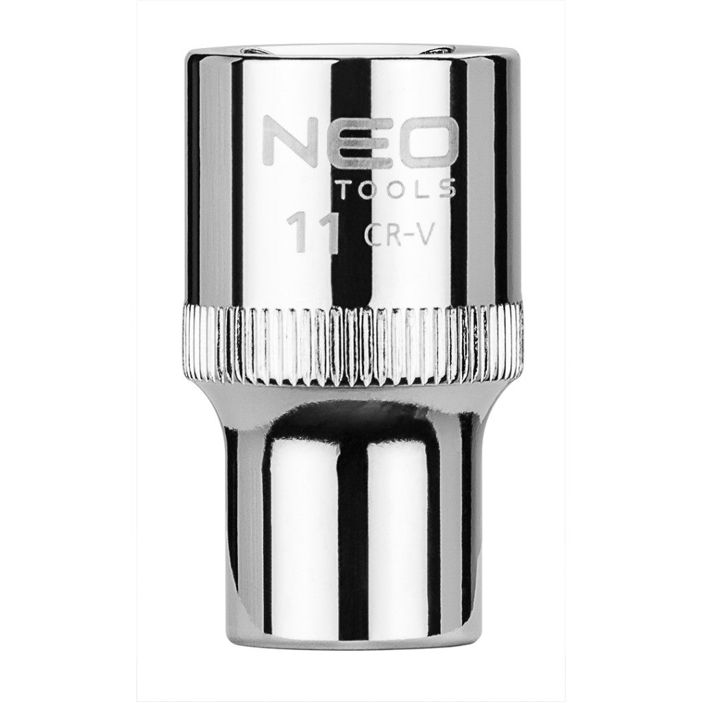 NEO TOOLS Dugókulcs 11mm, 1/2", 6 pontos, SUPERLOCK 25 év garanciával 08-011
