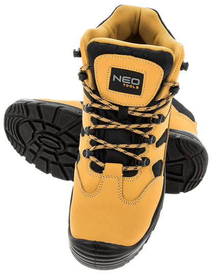 NEO TOOLS Munkavédelmi bakancs vízálló, S3 SRC, fémmentes, 39, CE 82-120