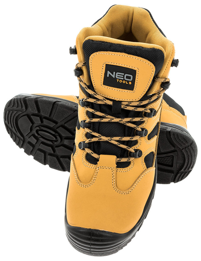 NEO TOOLS Munkavédelmi bakancs vízálló, S3 SRC, fémmentes, 46, CE 82-127