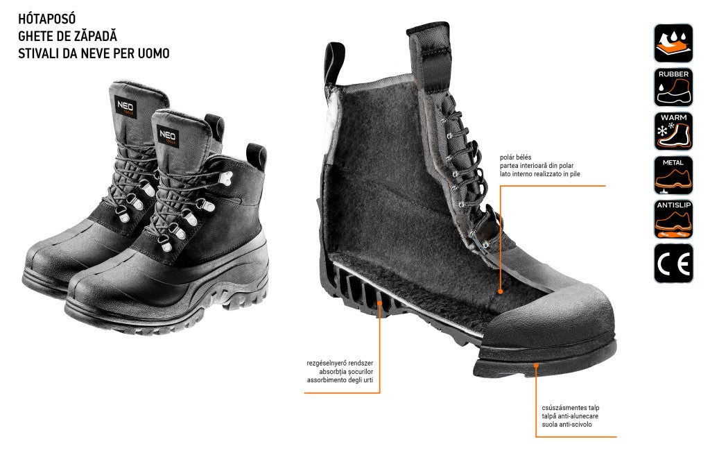 NEO TOOLS Hótaposó, 40, CE 82-131