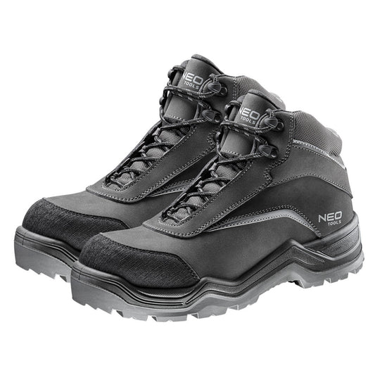 NEO TOOLS Munkavédelmi bakancs S3 SRC, Nubuk bőr, 46 82-151-46