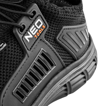 NEO TOOLS Munkavédelmi cipő, S1 SRC, fémmentes, hálós felsőrész, kompozit lábujjvédő, 42 82-158-42