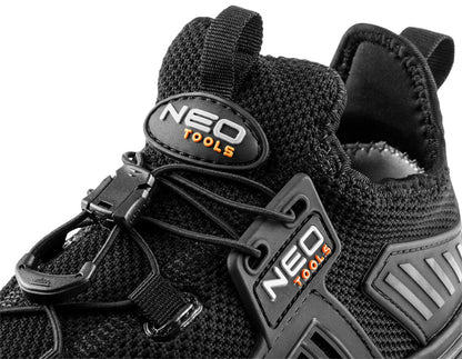 NEO TOOLS Munkavédelmi cipő, S1 SRC, fémmentes, hálós felsőrész, kompozit lábujjvédő, 47 82-158-47