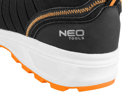 NEO TOOLS Munkacipő, S1P SRC, fémmentes, kompozit lábújvédő, bebújós 43 82-159-43