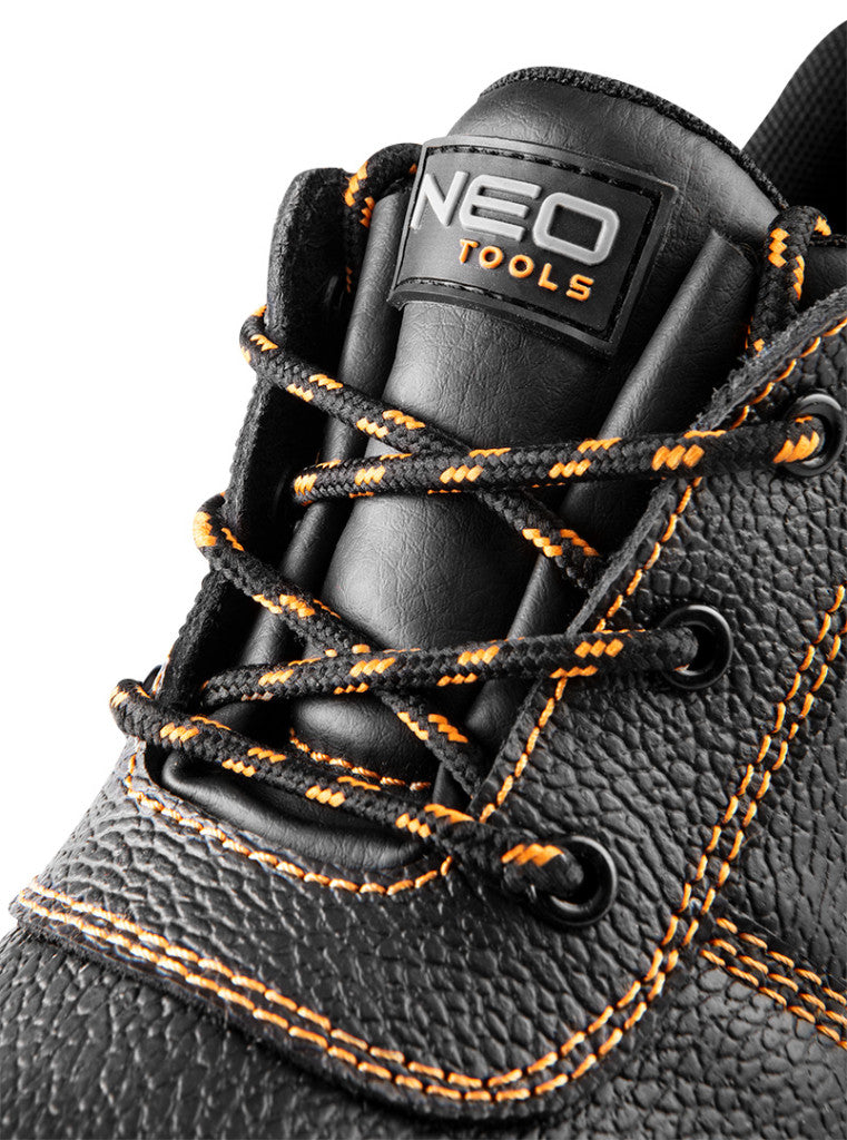 NEO TOOLS Munkavédelmi cipő, bőr, S1 SRC, acél orrmerevítés, 40 82-160-40