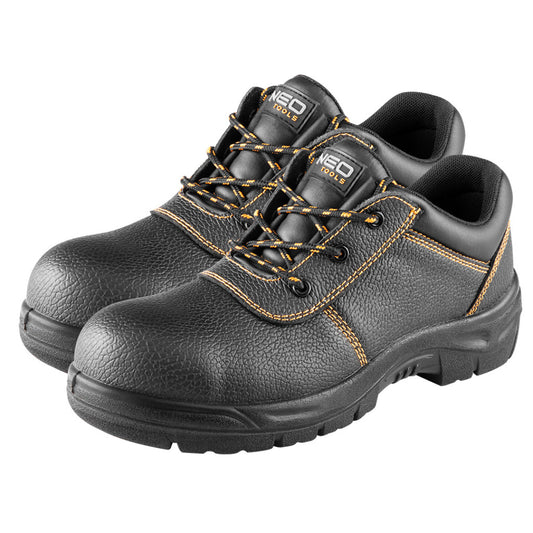 NEO TOOLS Munkavédelmi cipő, bőr, S1 SRC, acél orrmerevítés, 43 82-160-43