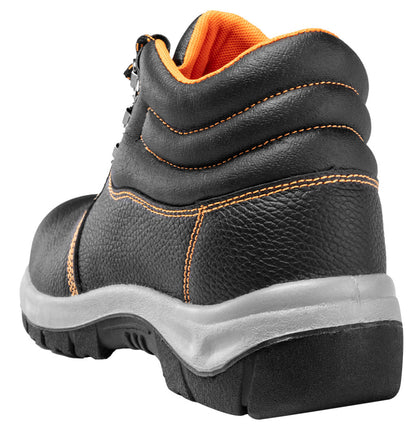 NEO TOOLS Munkavédelmi bakancs, S1 SRC, bőr acélbetétes, 39-es 82-165-39