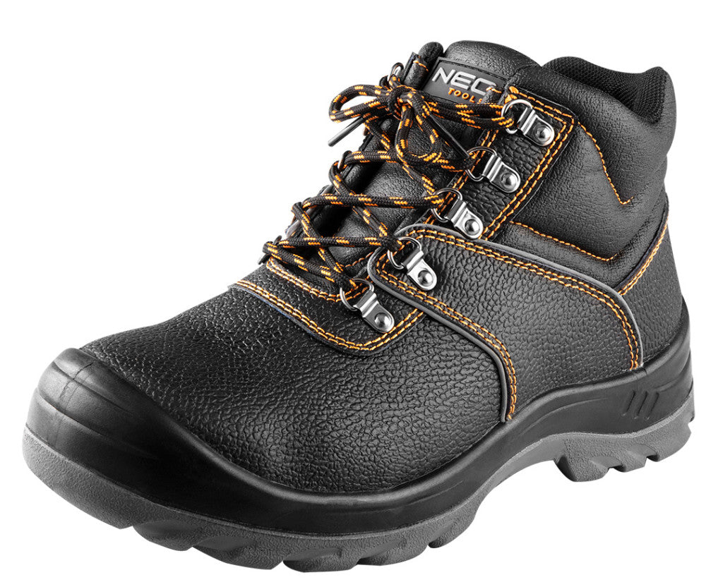 NEO TOOLS Munkavédelmi bakancs, S3 SRC, acélbetétes, acél átszúrásgátló betét, 47-es 82-166-47