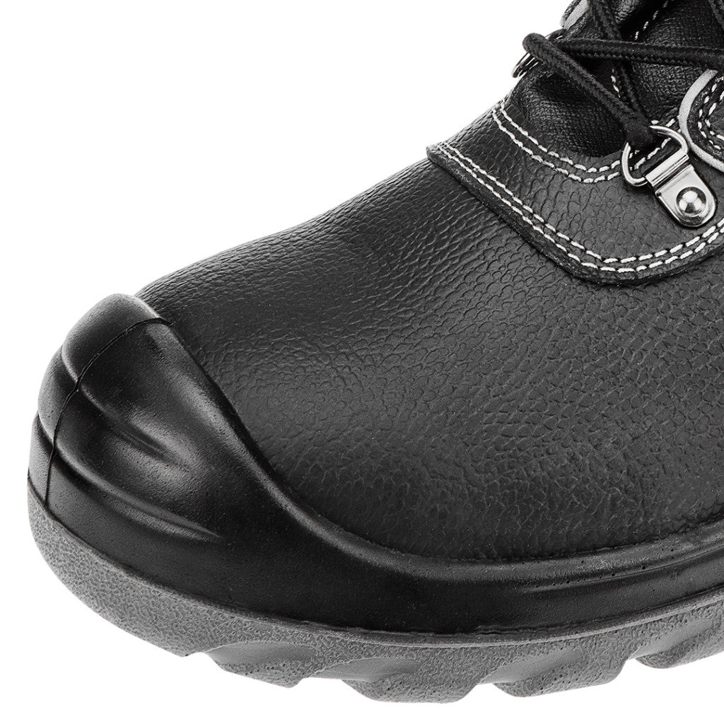 NEO TOOLS Munkavédelmi bakancs, hőszigetelt, bőr felsőrész, acélbetét, csúszásmentes talp, S3 SRC, 45 82-168-45