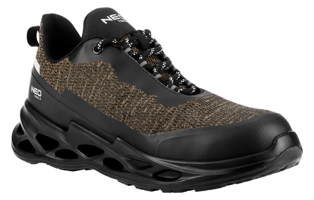 NEO TOOLS Munkavédelmi cipő, S1 SR FO, acélbetéttel, 47 82-169-47