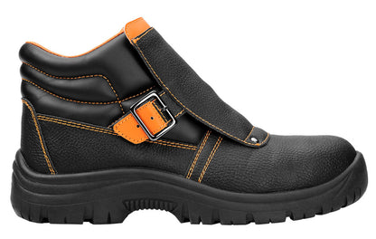 NEO TOOLS Munkavédelmi bakancs, hegesztőbakancs, S1P SRC, bőr, 39 82-180-39