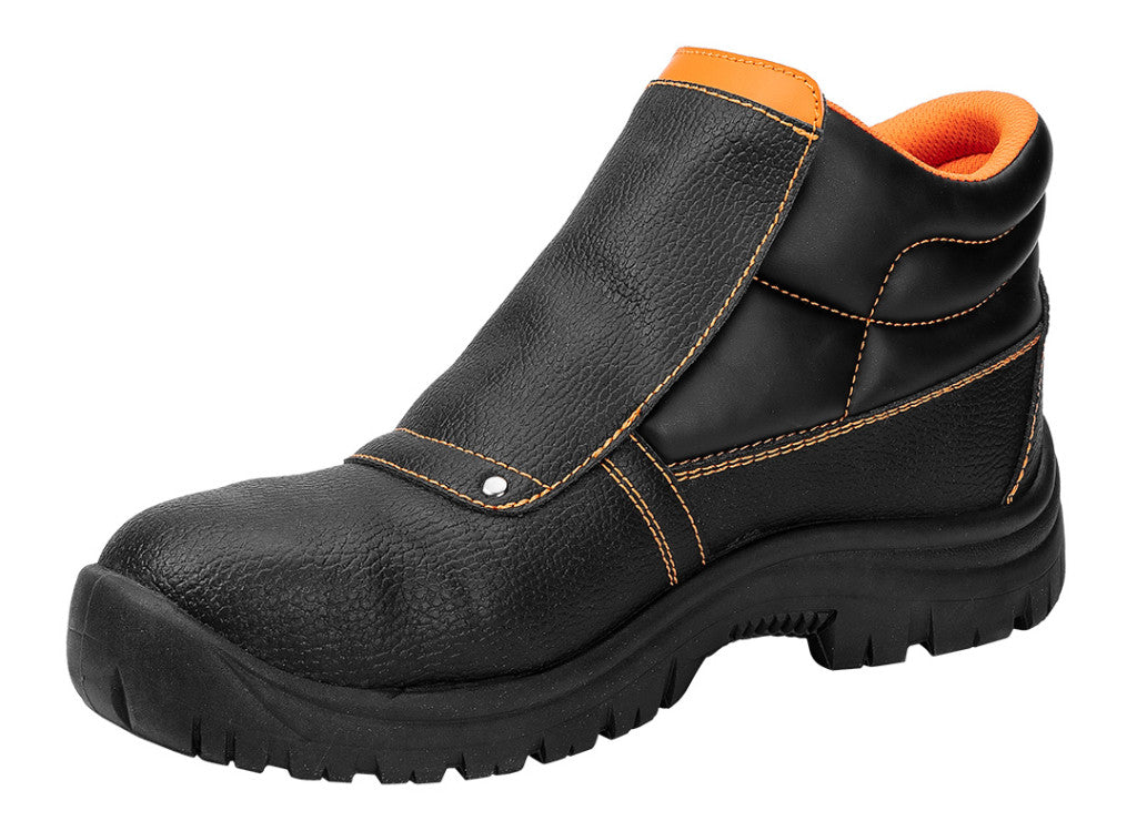 NEO TOOLS Munkavédelmi bakancs, hegesztőbakancs, S1P SRC, bőr, 41 82-180-41