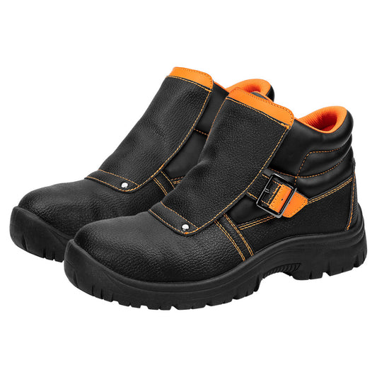NEO TOOLS Munkavédelmi bakancs, hegesztőbakancs, S1P SRC, bőr, 43 82-180-43
