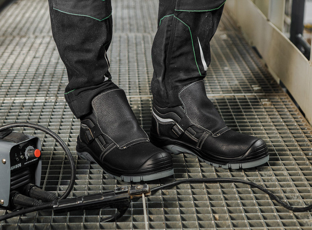 NEO TOOLS Munkavédelmi bakancs, hegesztő bakancs S3 HRO, bőr, 47 82-181-47