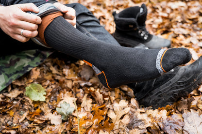 NEO TOOLS Munkavédelmi zokni, hosszú, 70% pamut, 30% polyester, megerősített sarok, lélegző, 39–42 82-350