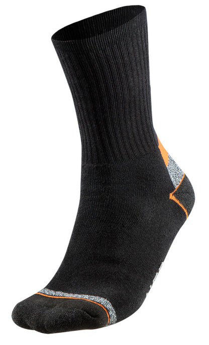 NEO TOOLS Munkavédelmi zokni, hosszú, 70% pamut, 30% polyester, megerősített sarok, lélegző, 43–46 82-351