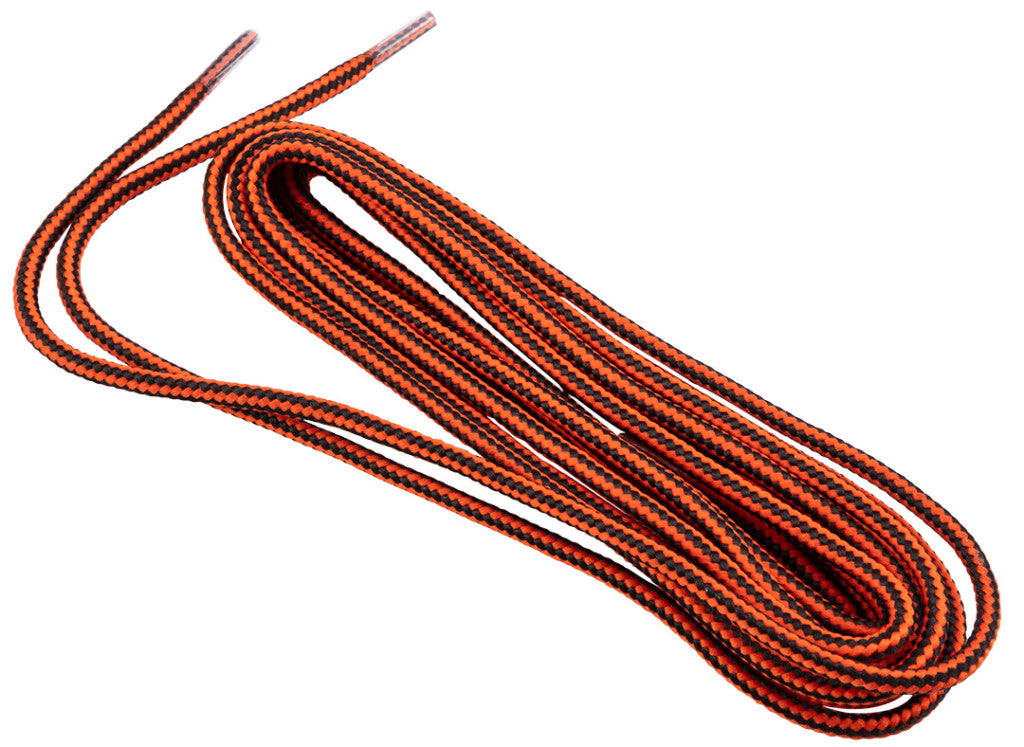 NEO TOOLS Cipőfűző 150cm, narancs/fekete, Rendelési egység: 10db 82-393