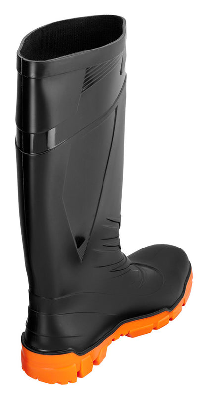 NEO TOOLS Munkavédelmi gumicsizma, PRO S4 SRC, vegyszerálló csúszásmentes talp, kompozit sarok és lábfejvédelem, 41 82-900-41
