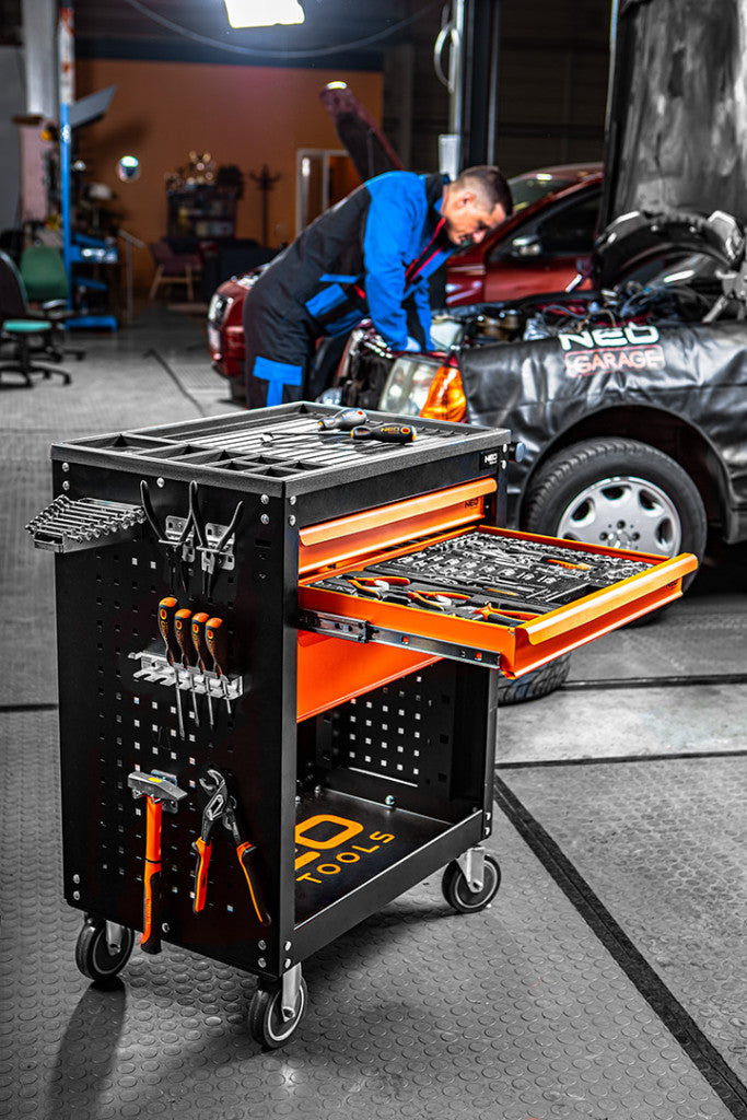 NEO TOOLS Fogótartó kampó, műhelykocsihoz, szerszámtartó falhoz(84-500, 501) 84-092