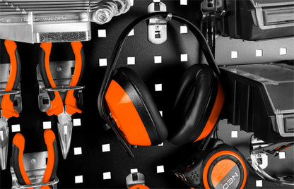 NEO TOOLS Kampókészlet 85mm, 5db, műhelykocsihoz, szerszámtartó falhoz(84-500, 501) 84-097