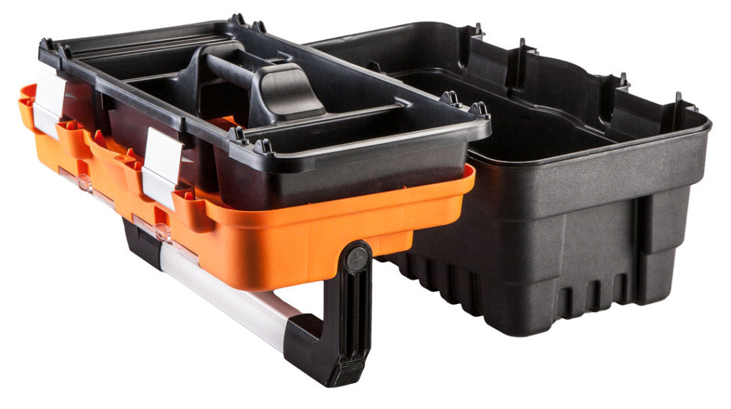 NEO TOOLS Szerszámosláda, szerszámláda 18", 460x255x240mm, 2 szortimenter 84-102