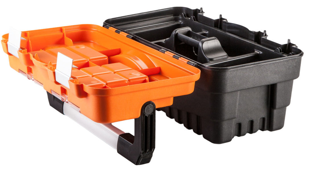 NEO TOOLS Szerszámosláda, szerszámláda 18", 460x255x240mm, 2 szortimenter 84-102
