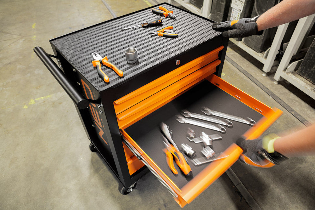 NEO TOOLS Műhelykocsi, 5 fiókos, 680x460x825mm, szerszámkocsi 25 év garanciával 84-214
